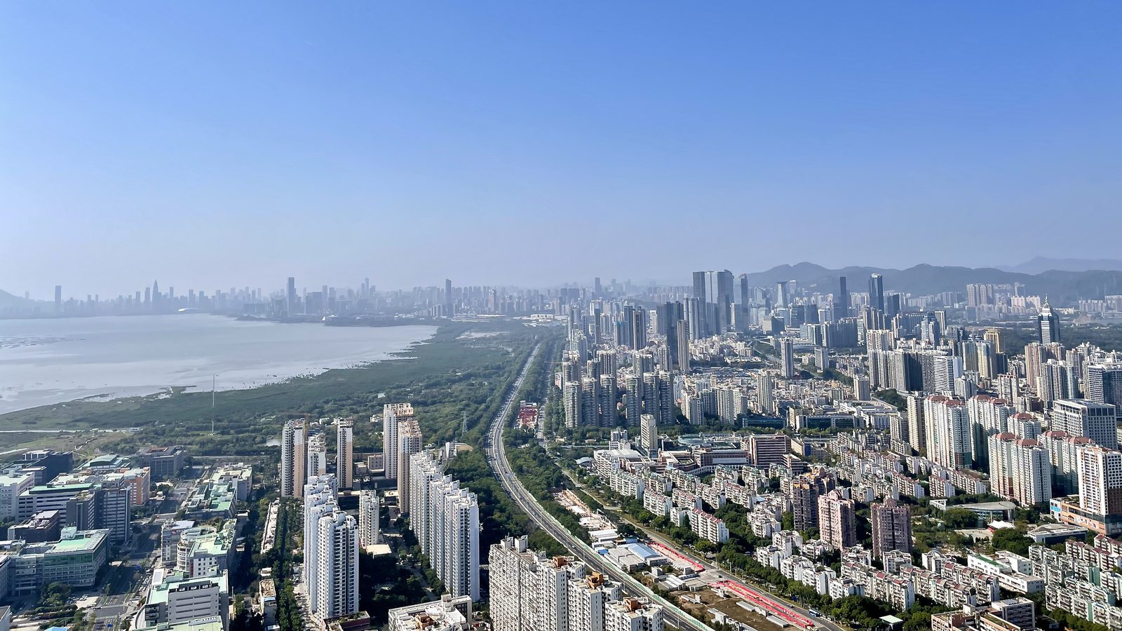 Shenzhen Logistics Skyline
